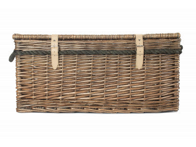 5060248646465 24" Antique Wash Rope Handled Trunk EH057 Brambles Cookshop 4