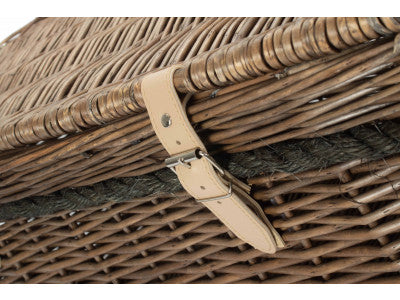 5060248646465 24" Antique Wash Rope Handled Trunk EH057 Brambles Cookshop 6