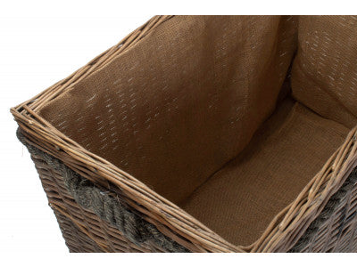 5056341800828 Jumbo "Logs" Basket With Wheels W060WHEELED Brambles Cookshop 4