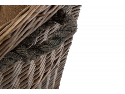 5056341800828 Jumbo "Logs" Basket With Wheels W060WHEELED Brambles Cookshop 5