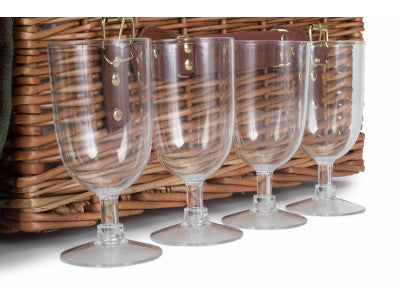 5056341802235 4 Person Green Tweed Classic Picnic Hamper FH120 Brambles Cookshop 7
