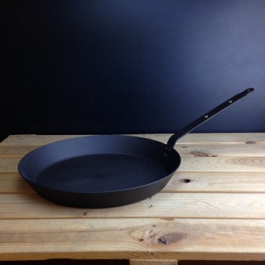 Netherton Foundry 14" (36cm) oven safe spun iron frying pan 5413346329646 NFS-171