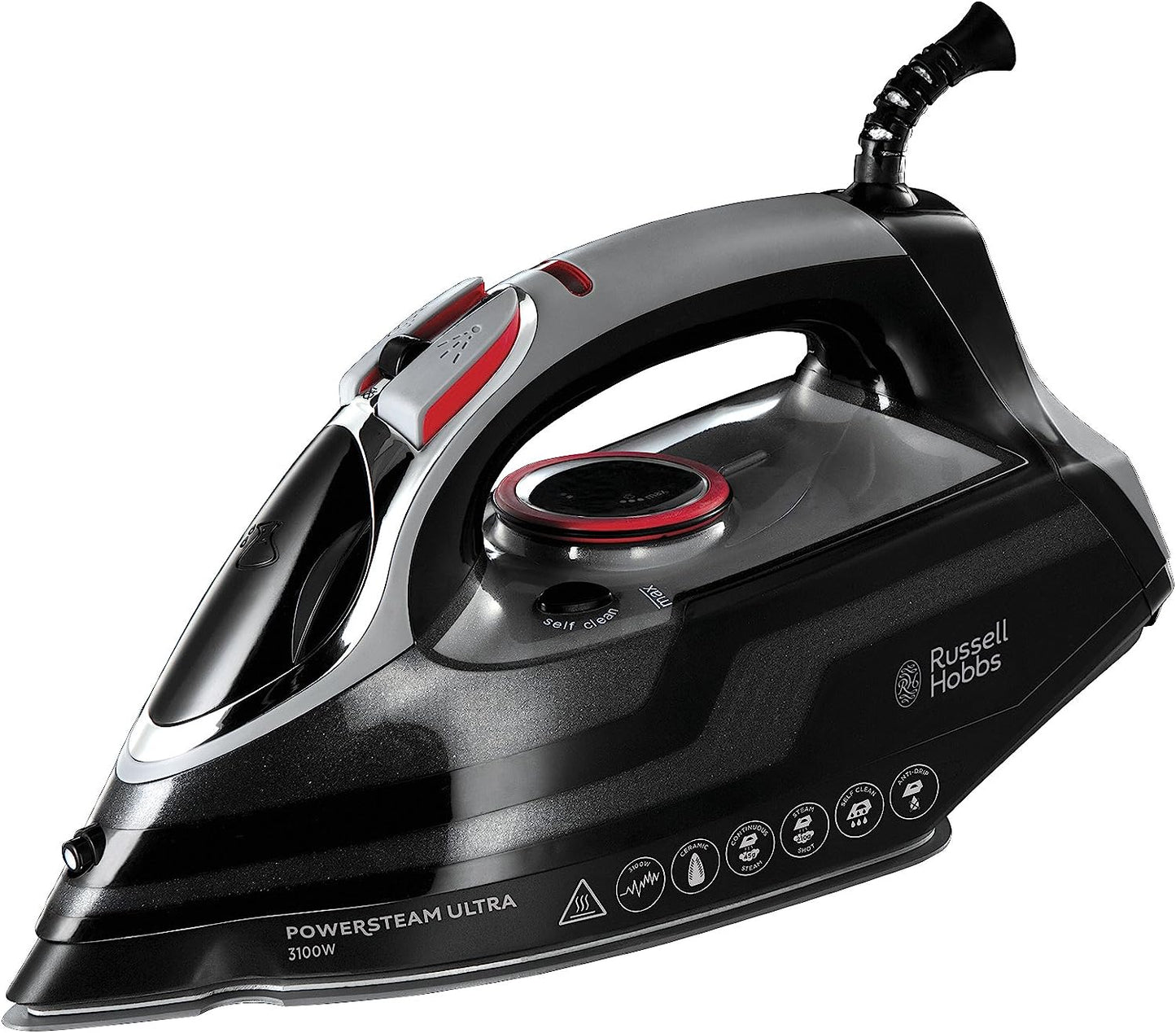 4008496780303 Russell Hobbs Ultra Power Steam Ceramic Iron 20630 Brambles Cookshop 1