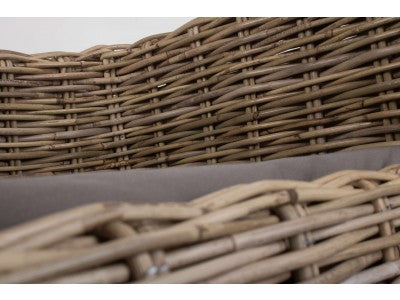 5060428558779 Luxury Rattan Dog Sofa Bed - Small RA014 Brambles Cookshop 3