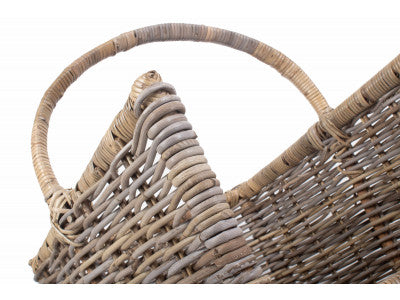 5060428559271 Large Rattan Open Ended Log Basket RA020 Brambles Cookshop 5
