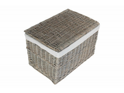 5056341802570 24" Grey Wash Storage Hamper EH159 Brambles Cookshop 2