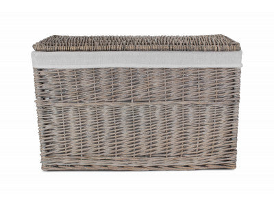 5056341802587 28" Grey Wash Storage Hamper EH160 Brambles Cookshop 3
