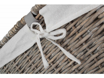5056341802587 28" Grey Wash Storage Hamper EH160 Brambles Cookshop 5