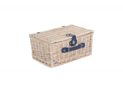 5056341803348 Blue & White Gingham 2 Person Fitted Hamper FH128 Brambles Cookshop 2