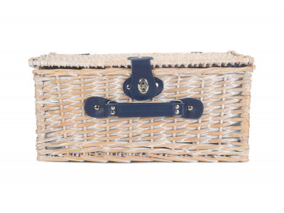 5056341803348 Blue & White Gingham 2 Person Fitted Hamper FH128 Brambles Cookshop 4