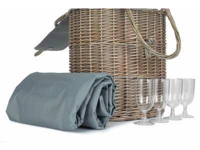 5056341805007 Oval Grey Chiller Hamper Basket FH140 Brambles Cookshop 6