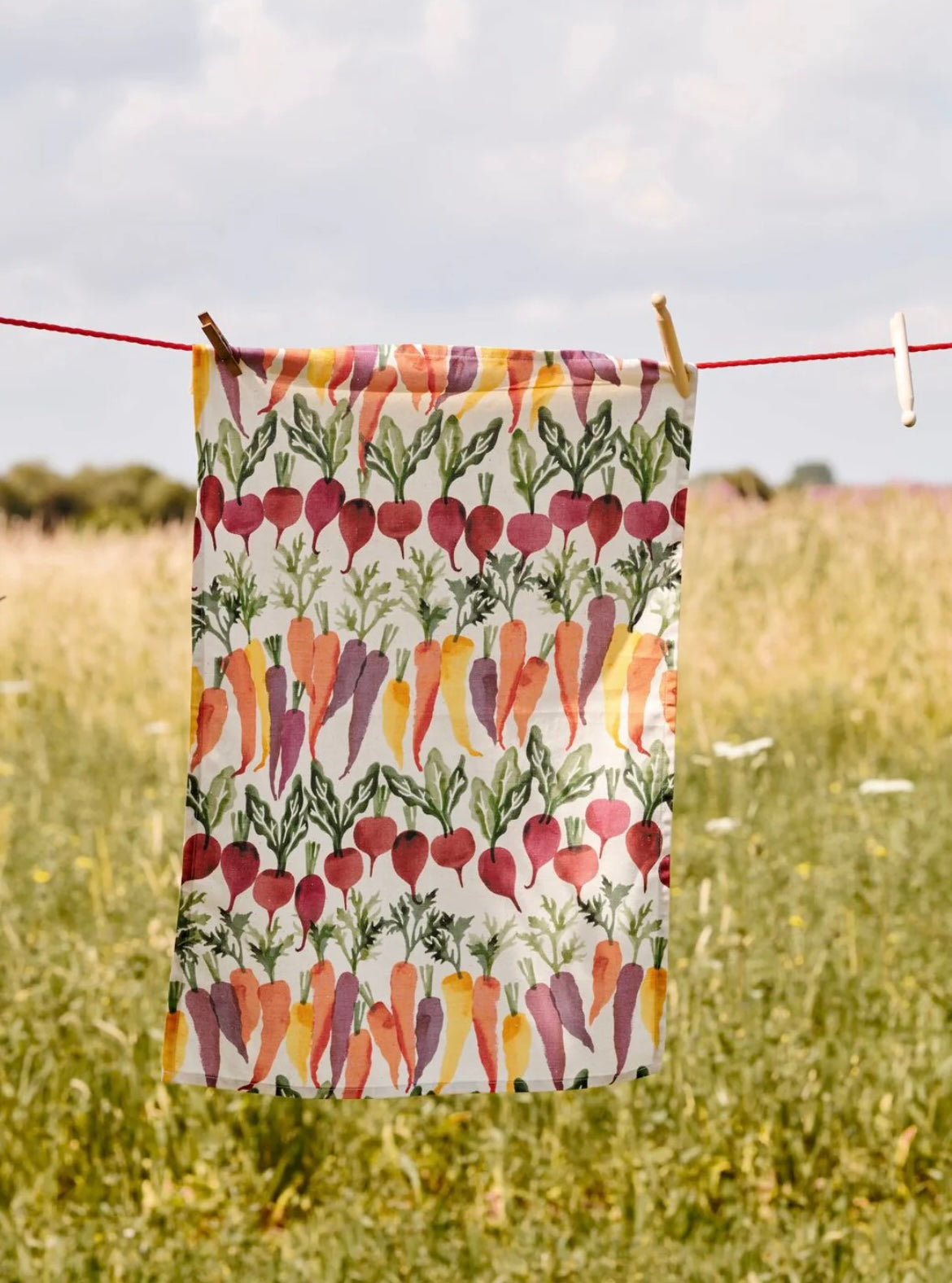 Emma Bridgewater Carrots & Beets Tea Towel