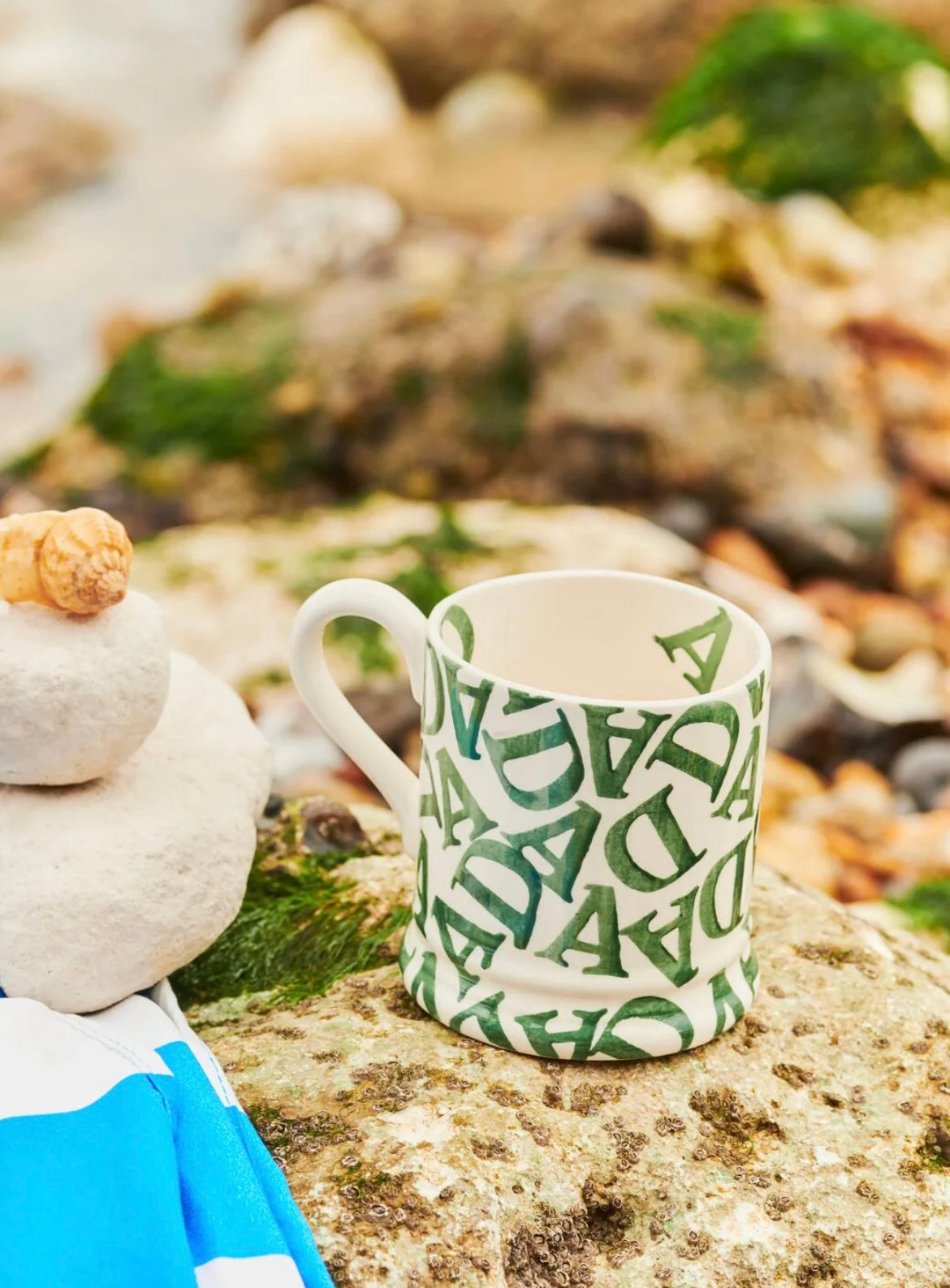 Emma Bridgewater DAD Green 1/2 Pint Mug