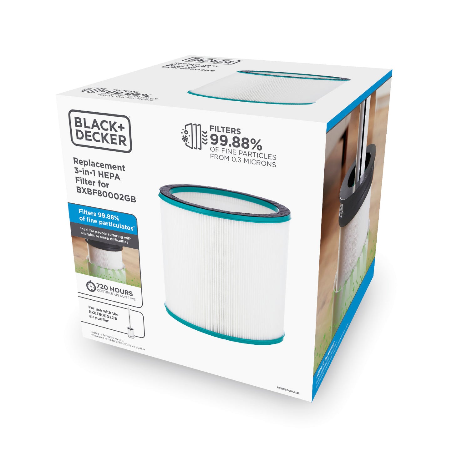 5056462304342 Black & Decker Bladeless Air Purifier Filter for BXBF80002GB BXBF80003GB Brambles Cookshop 8