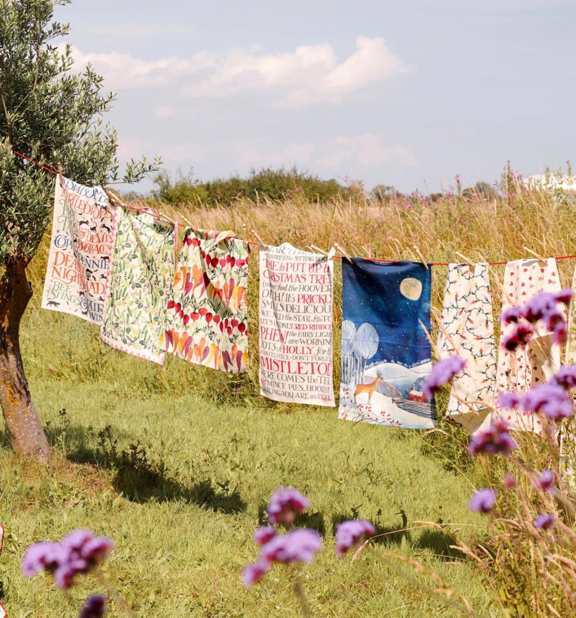 Emma Bridgewater Carrots & Beets Tea Towel