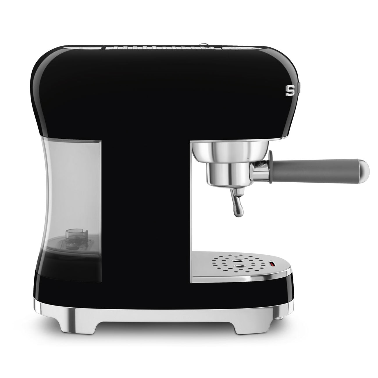 8017709332655 SMEG ECF02 Espresso Coffee Machine in Black ECF02BLUK Brambles Cookshop 2
