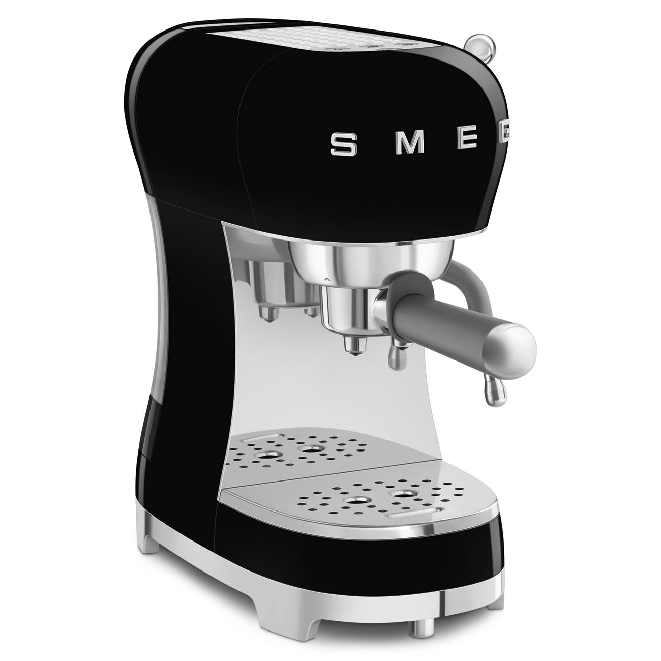 8017709332655 SMEG ECF02 Espresso Coffee Machine in Black ECF02BLUK Brambles Cookshop 4