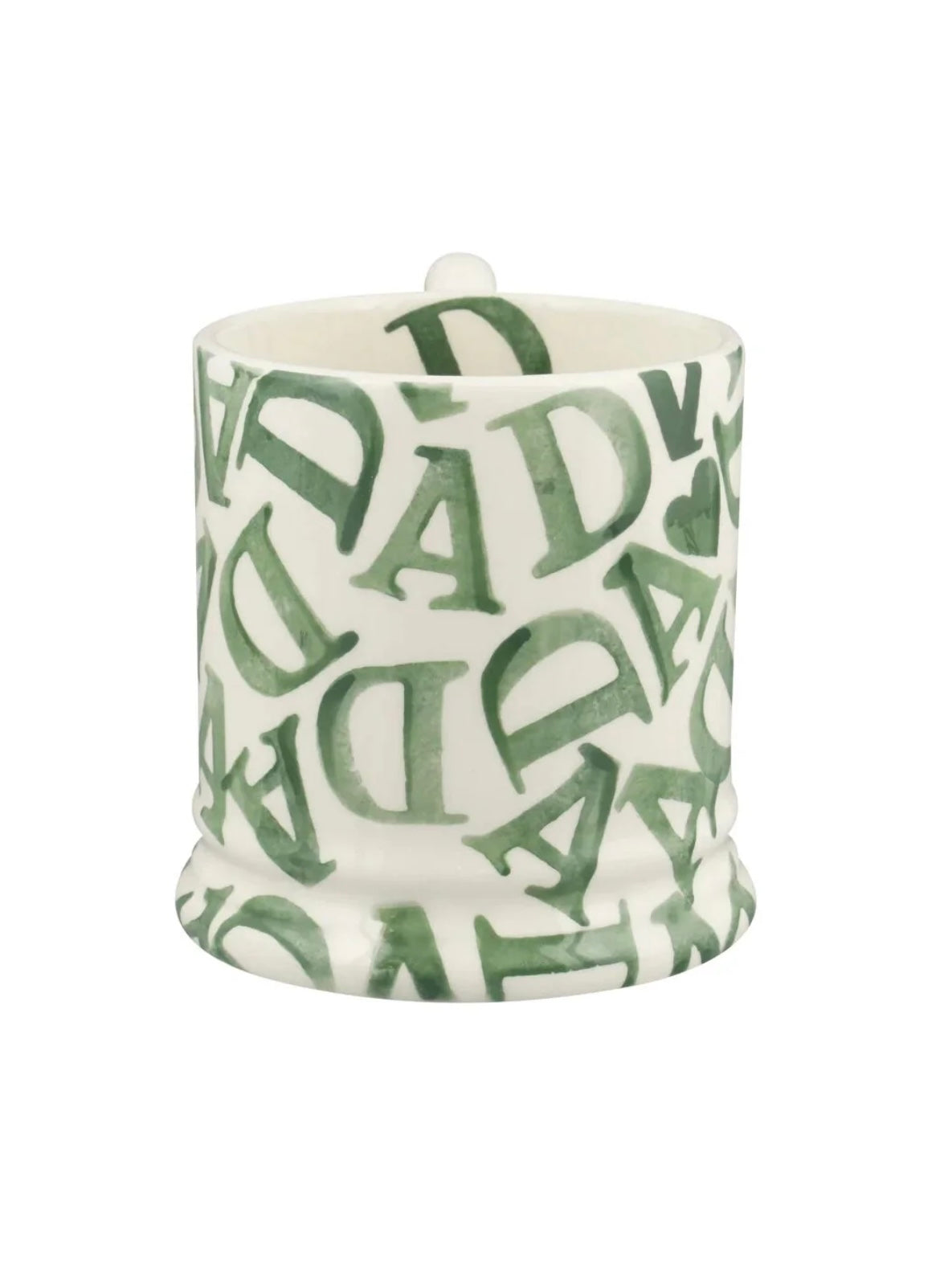 Emma Bridgewater DAD Green 1/2 Pint Mug