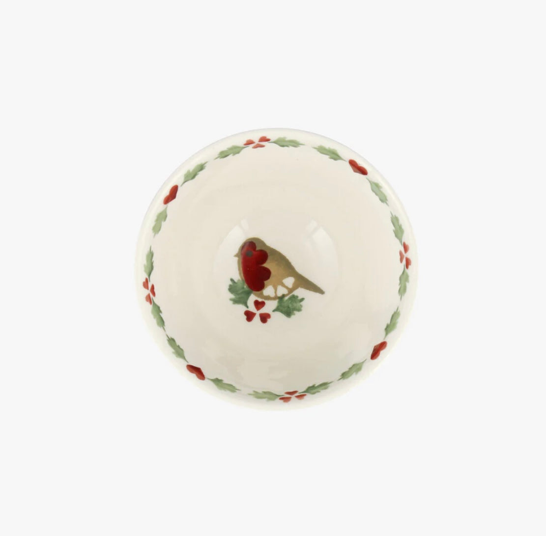 Christmas Joy Small Old Bowl