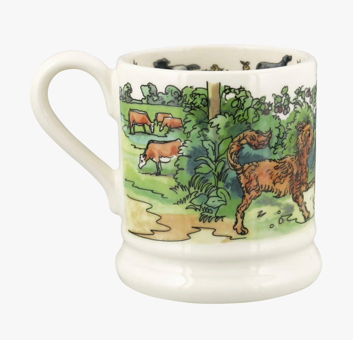 Favourite Dog Walks 1/2 Pint Mug