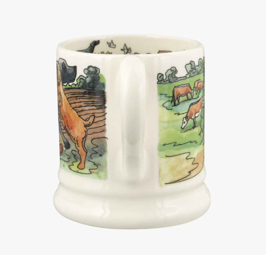 Favourite Dog Walks 1/2 Pint Mug