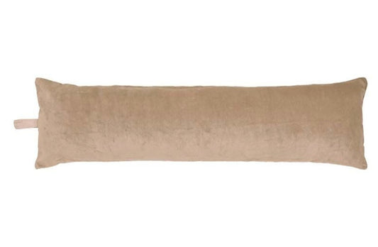 Walton & Co. Velvet draught excluder - Taupe