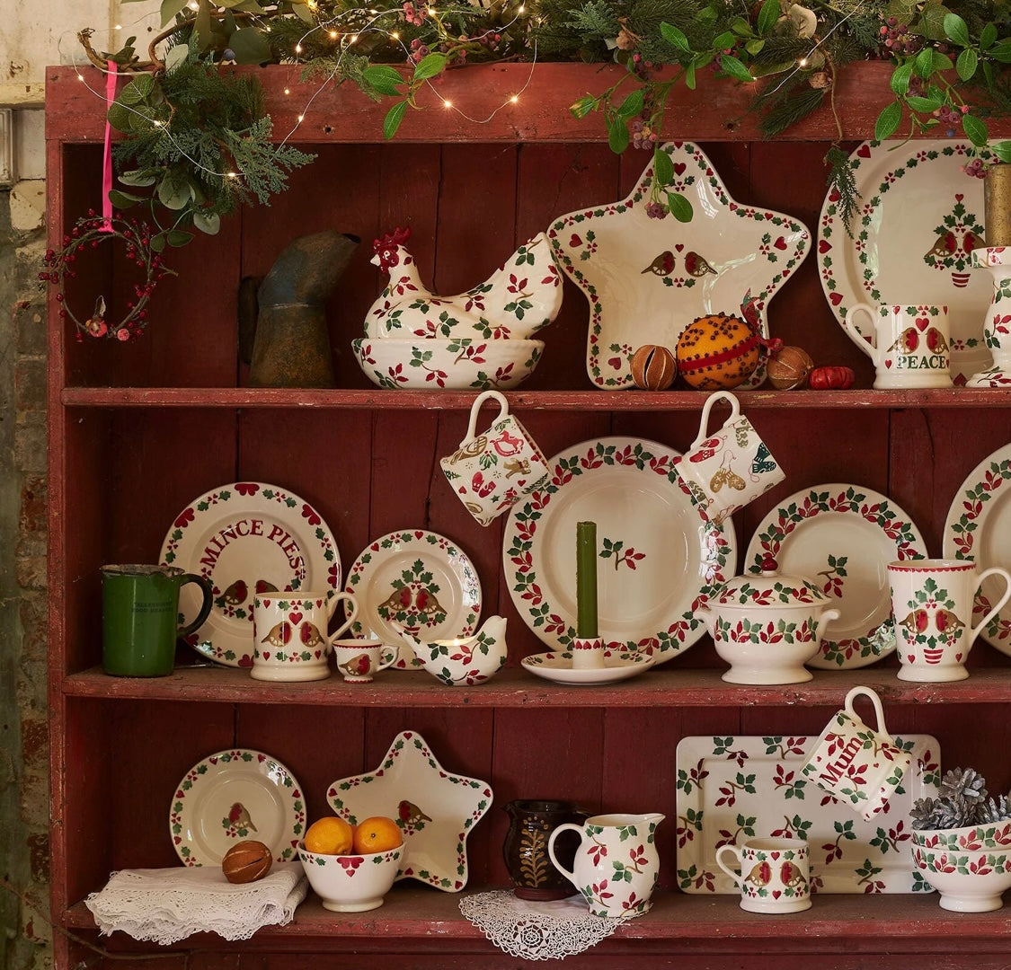 Christmas Joy Mince Pies 8 1/2 Inch Plate