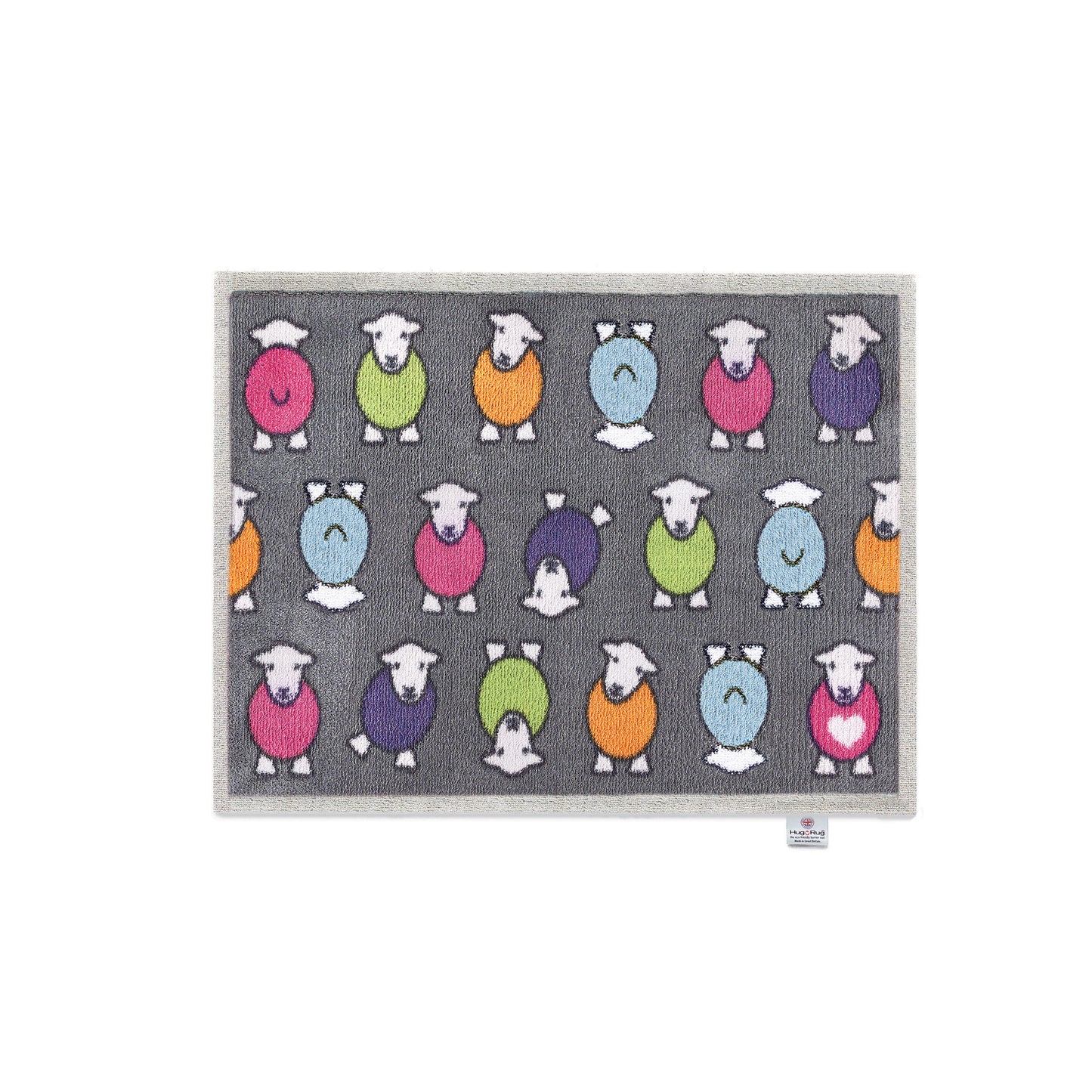 5026134621046 PT621046 Hug Rug Marra Grey Herdy 65X85cm