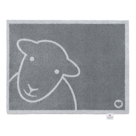 5026134610538 PT610538 Hug Rug Hello Grey Herdy 65X85cm
