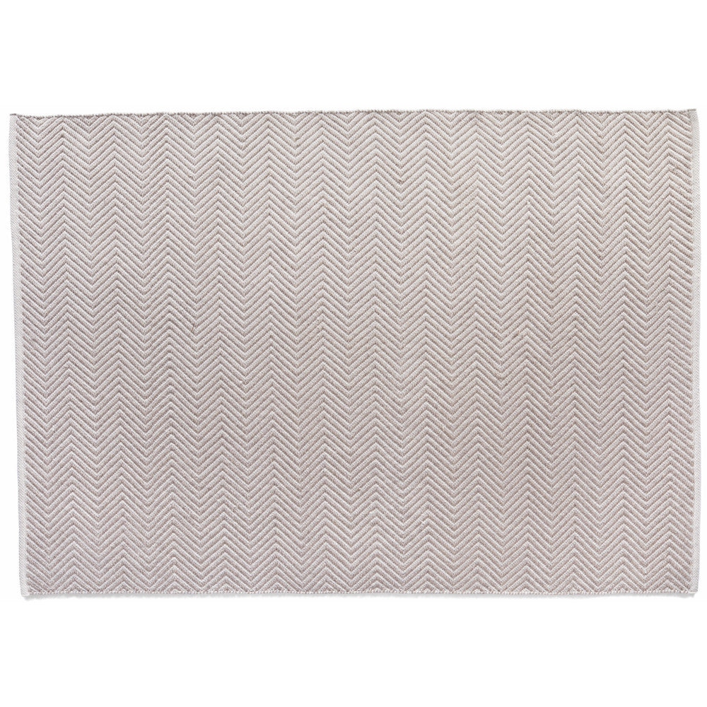 5026134540521 PT540521 Hug Rug Woven Herringbone Rug Natural 80X150cm