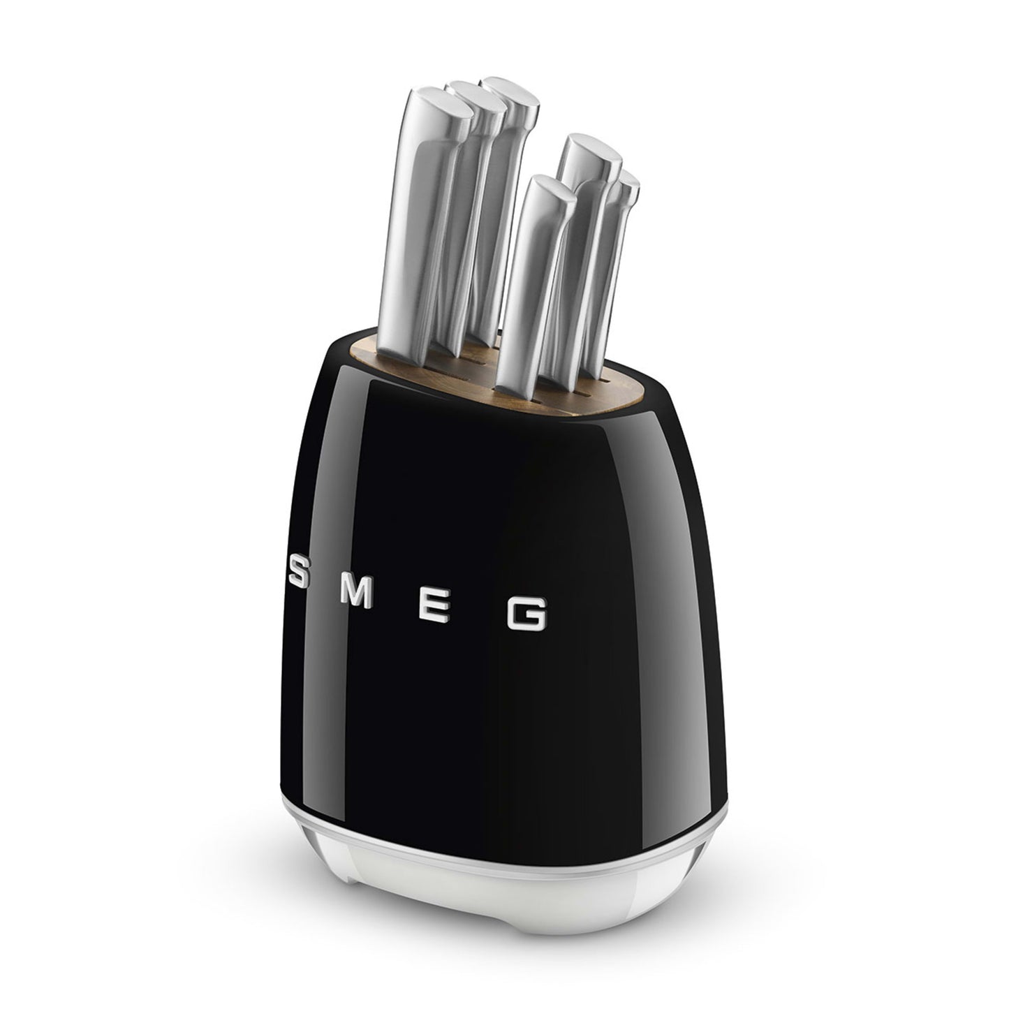 Smeg Knife Block Black KBSF02BL