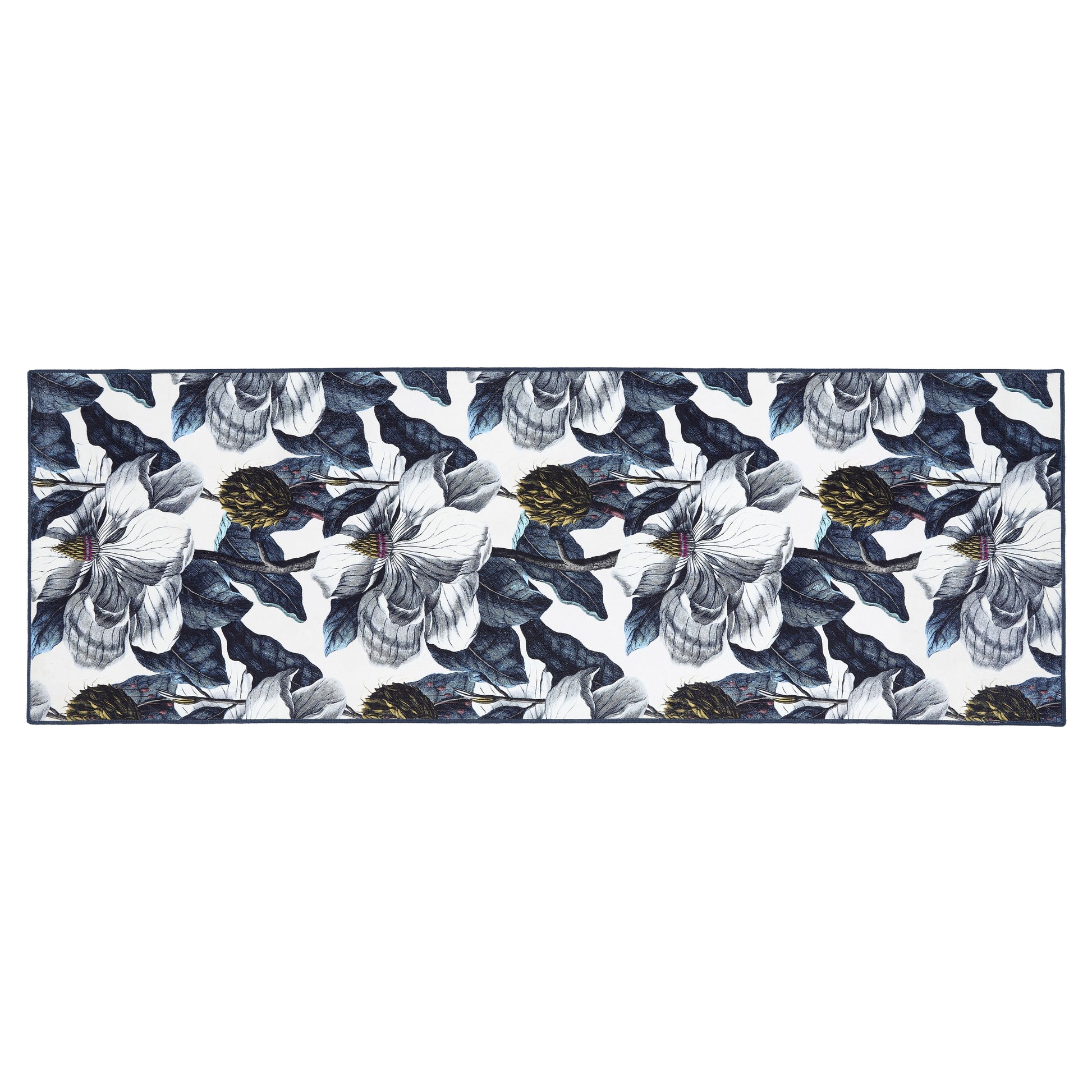 5026134623606 PT623606 Hug Rug Eco-Washable Magnolia Garden 75X220cm