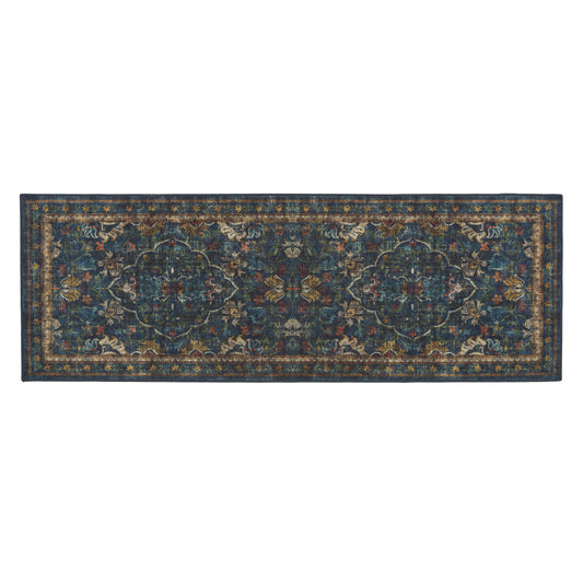 5026134622067 PT622067 Hug Rug Eco-Washable Midnight Paisley 75X220cm