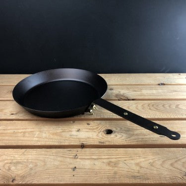 Netherton Foundry 12" (30cm) Spun Iron Oven safe Glamping Pan NFS-328