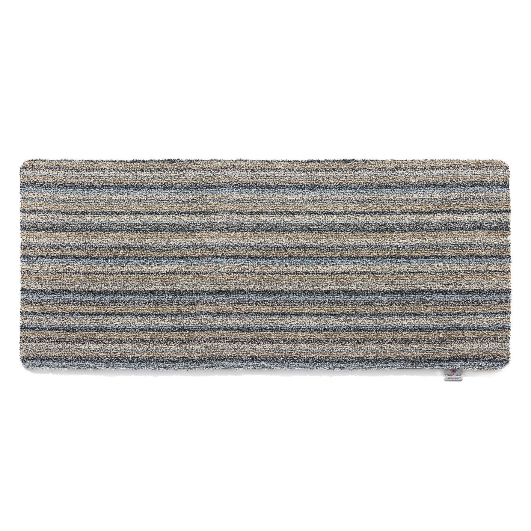 5026134524668 PT524668 Hug Rug Plains Ribbon Grey 65X150cm