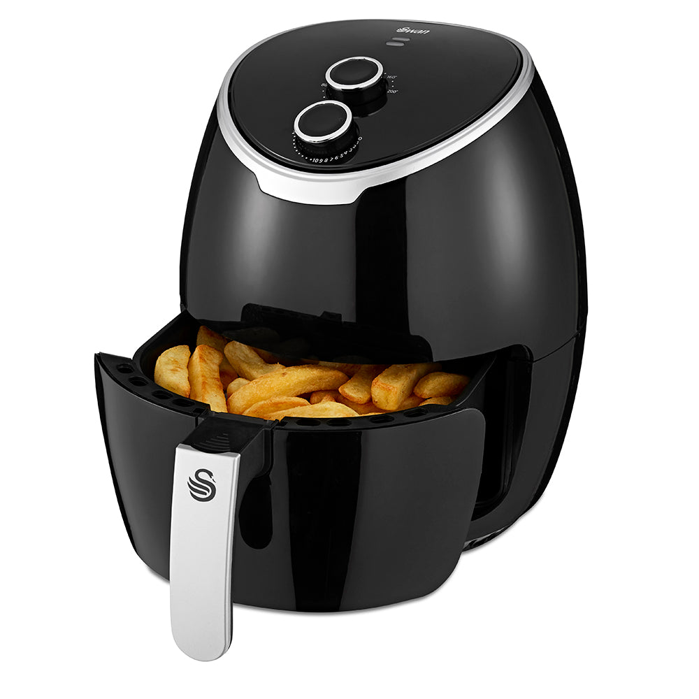 5055322553340 SWAN Swan Manual Air Fryer SD39010NR Brambles Cookshop 1