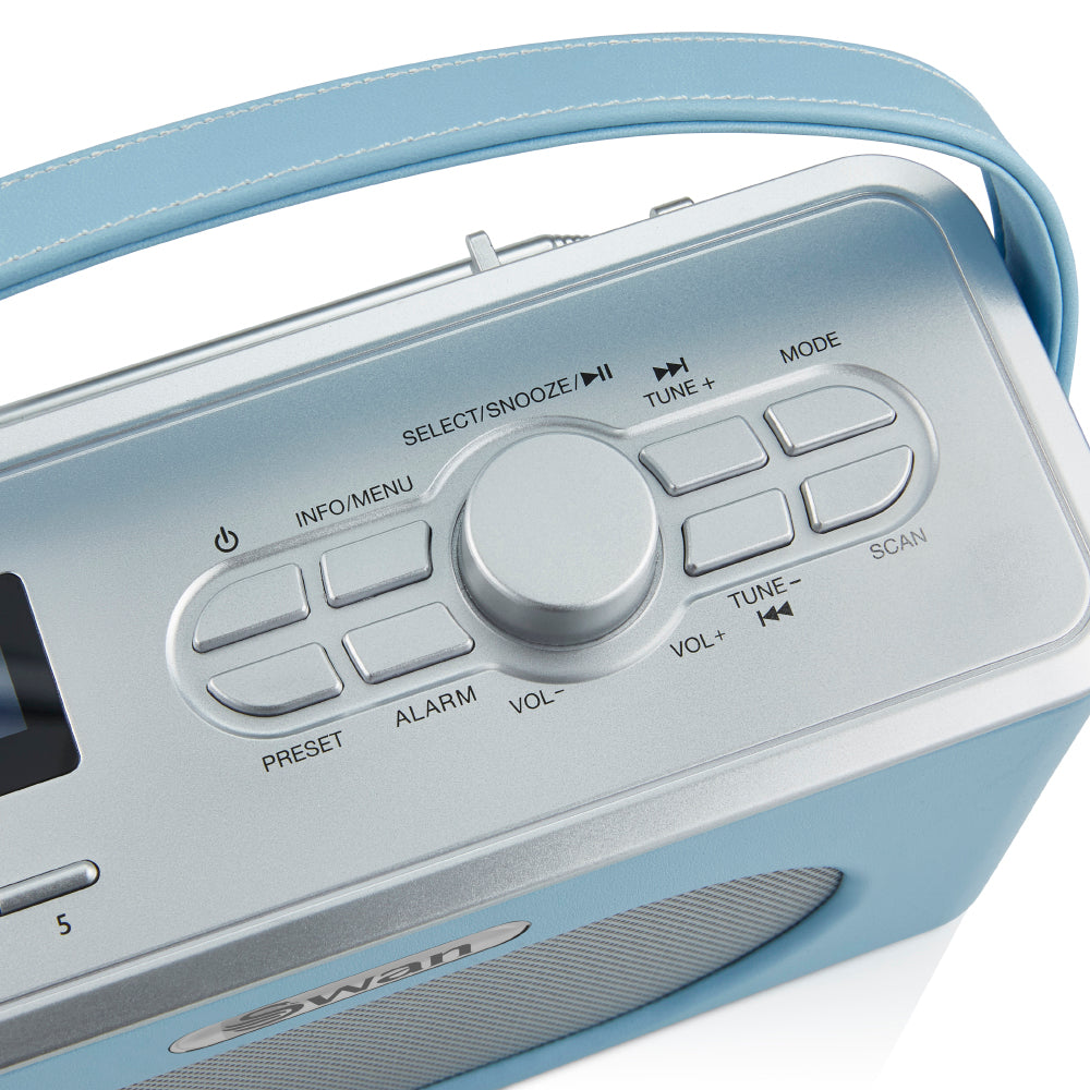 5055322544188 SWAN Swan Retro Dab Radio SRA43010BLN Brambles Cookshop 4