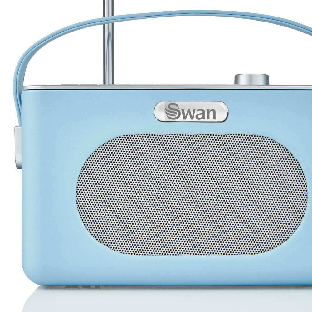 5055322544188 SWAN Swan Retro Dab Radio SRA43010BLN Brambles Cookshop 5