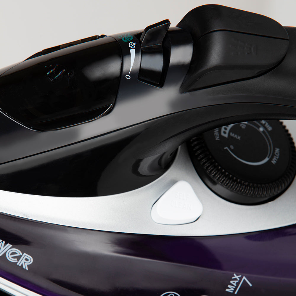 5056032952935 TOWER CeraGlide 3100W Ultra Speed Iron Black / Rose Gold T22013PR Brambles Cookshop 11