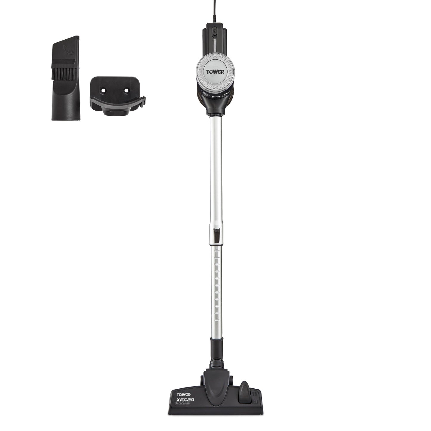 5056462371917 TOWER XEC20 Plus Corded 3-in-1 Vac Lightweight 600W Motor Platinum T513005PL Brambles Cookshop 1