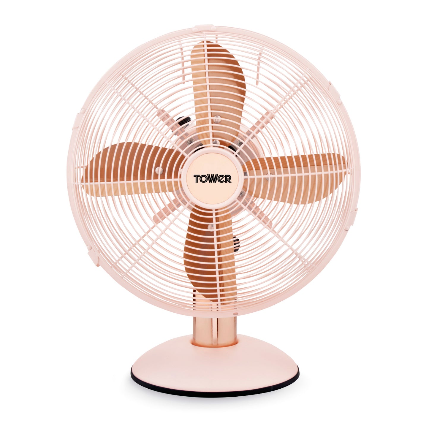 5056462328157 TOWER Cavaletto 12 Inch Metal Desk Fan T611000P Brambles Cookshop 1