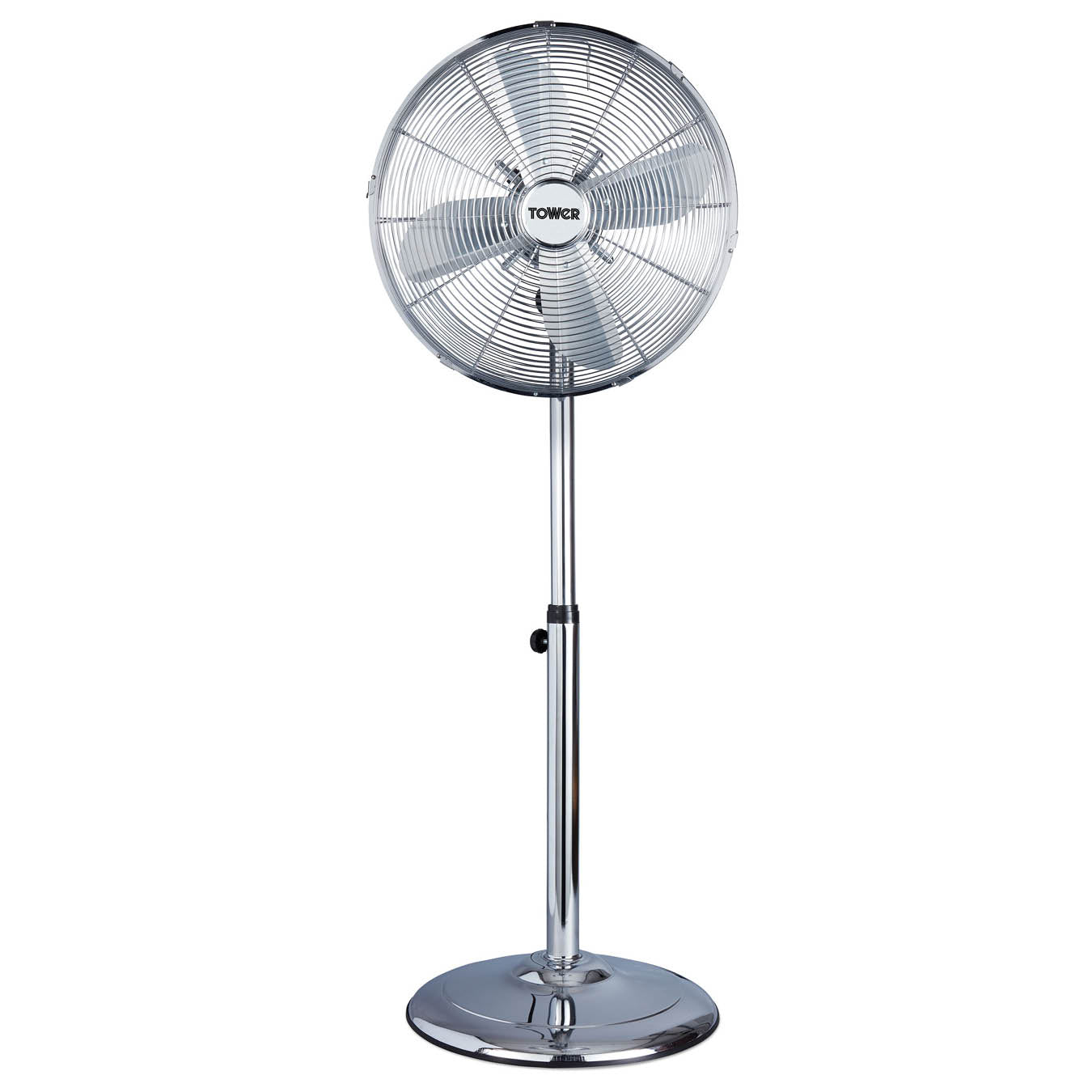 5056032995567 TOWER TOWER 16 Inch Metal Pedestal Fan T637000 Brambles Cookshop 1