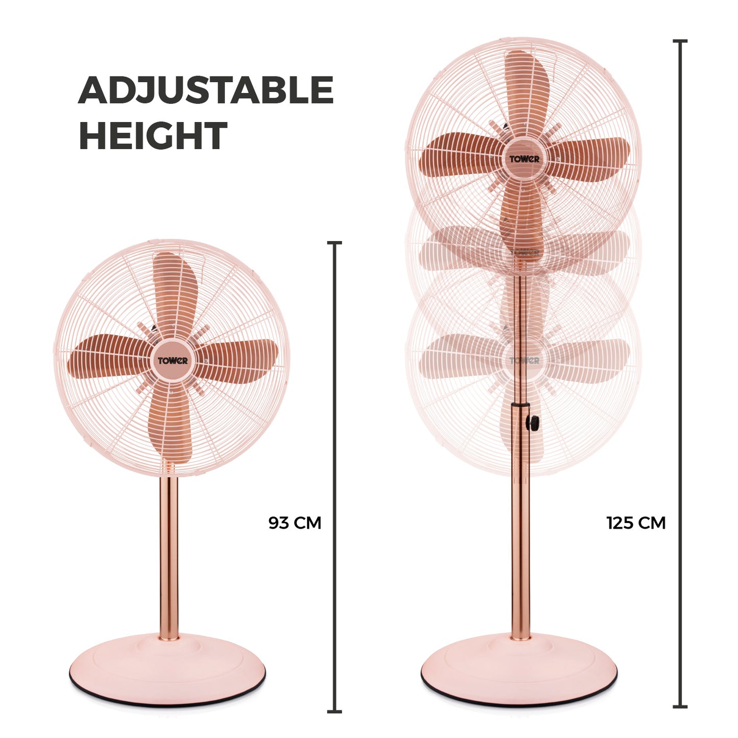 5056462328201 TOWER Cavaletto 16 Inch Pedestal Fan T643000P Brambles Cookshop 8