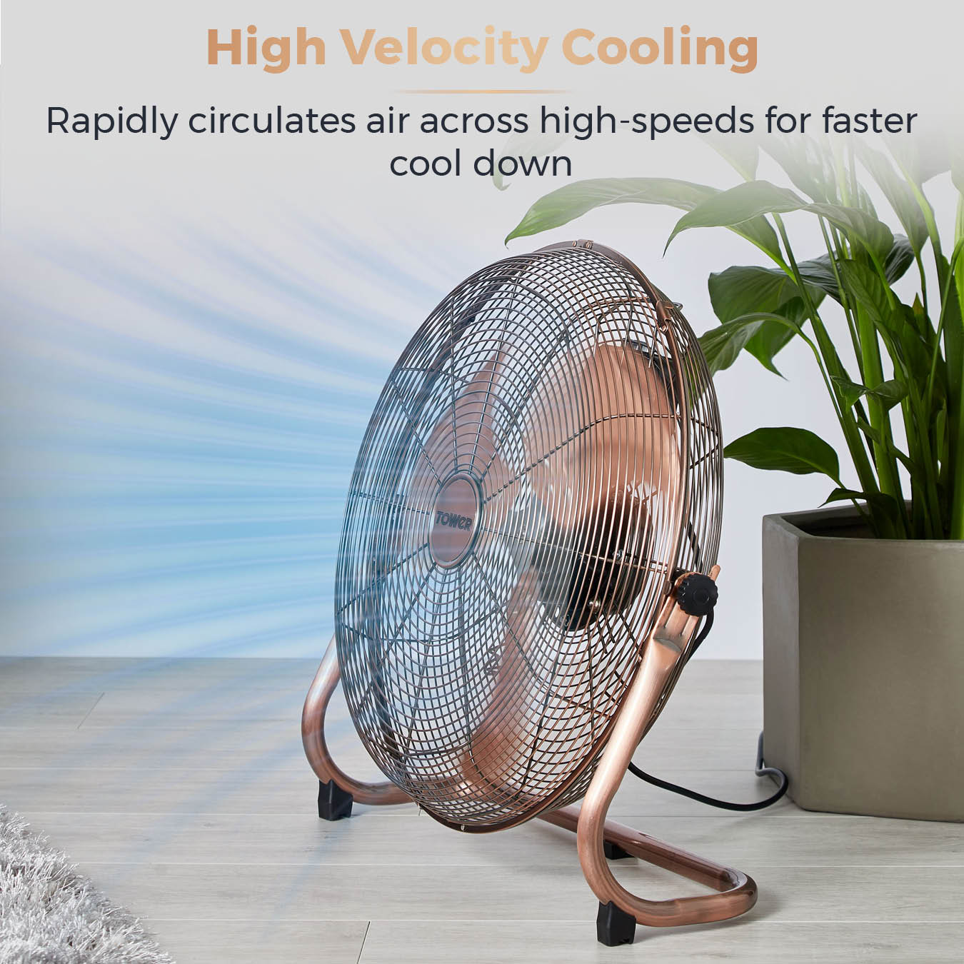 5056032995840 TOWER 18 Inch Velocity Fan T662000C Brambles Cookshop 3