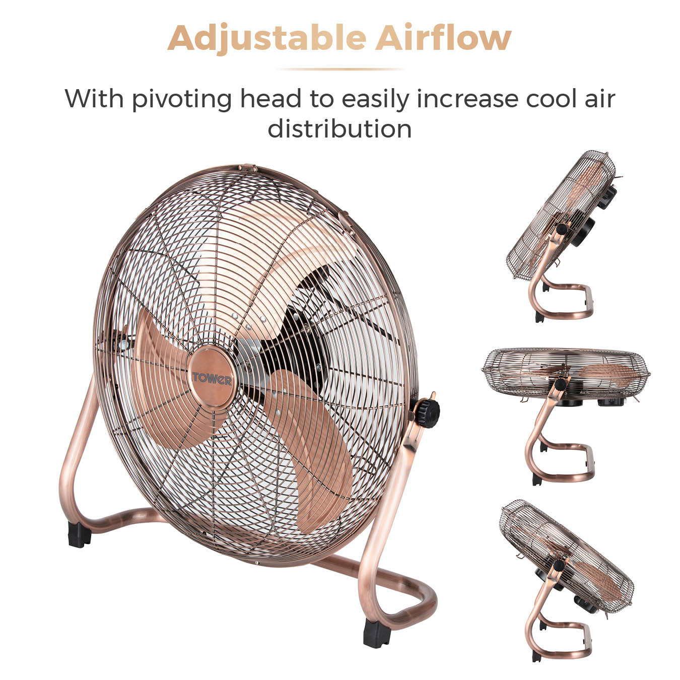 5056032995840 TOWER 18 Inch Velocity Fan T662000C Brambles Cookshop 5