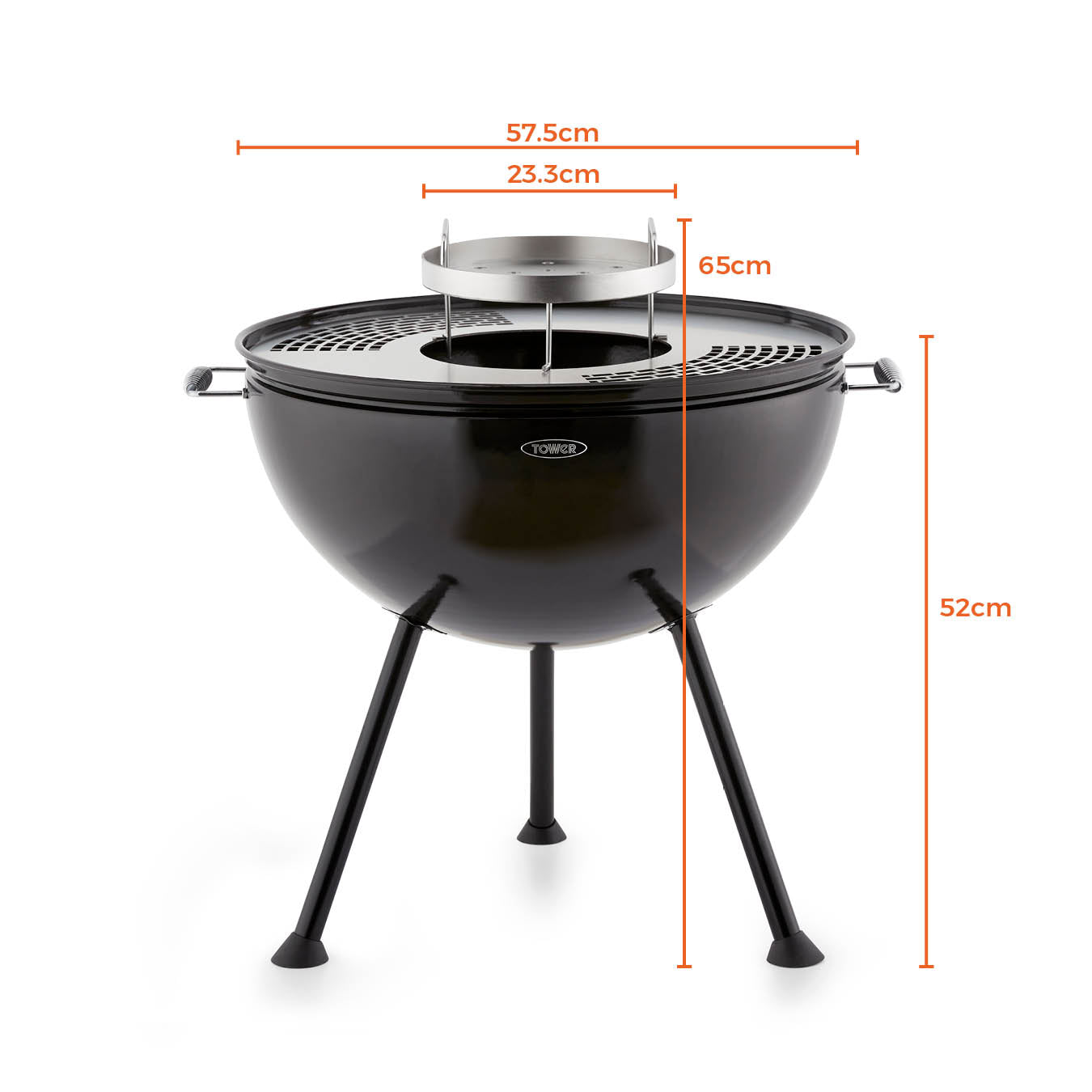 5056032996021 TOWER Sphere Pit n Grill T978512 Brambles Cookshop 9