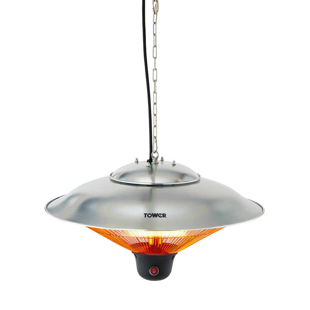 5056462307442 TOWER Astro 1.5KW Hanging Patio Heater T978520 Brambles Cookshop 1