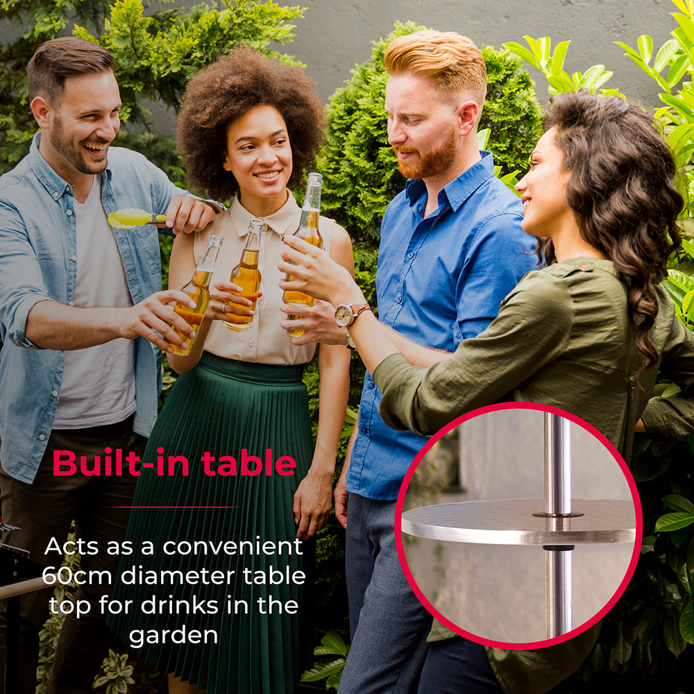 5056462307459 TOWER ASTRID 2KW Patio Heater Table T978521 Brambles Cookshop 5