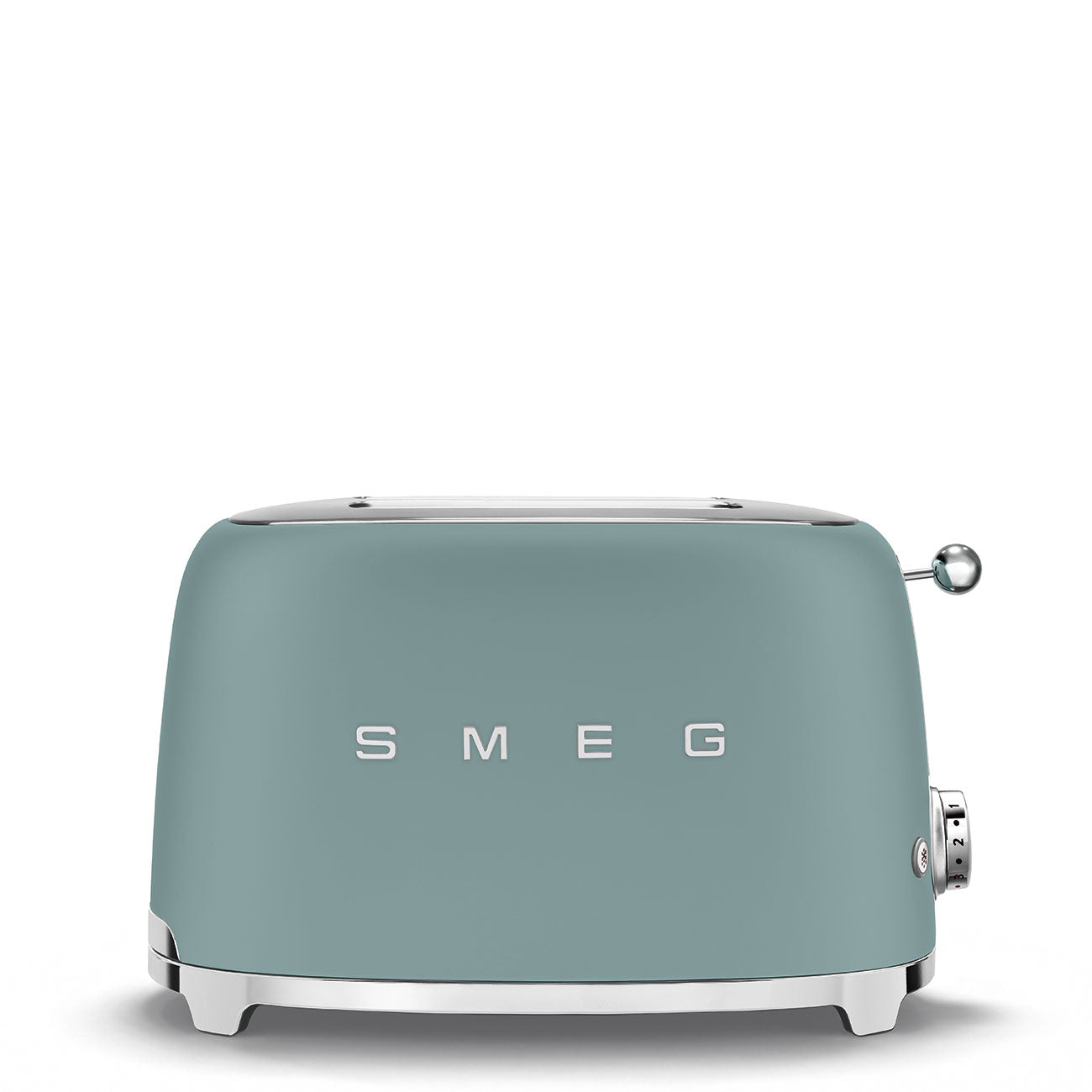 8017709329686 SMEG 2 slice toaster Emerald Green in Matte Limited Edition TSF01EGMUK Brambles Cookshop 1