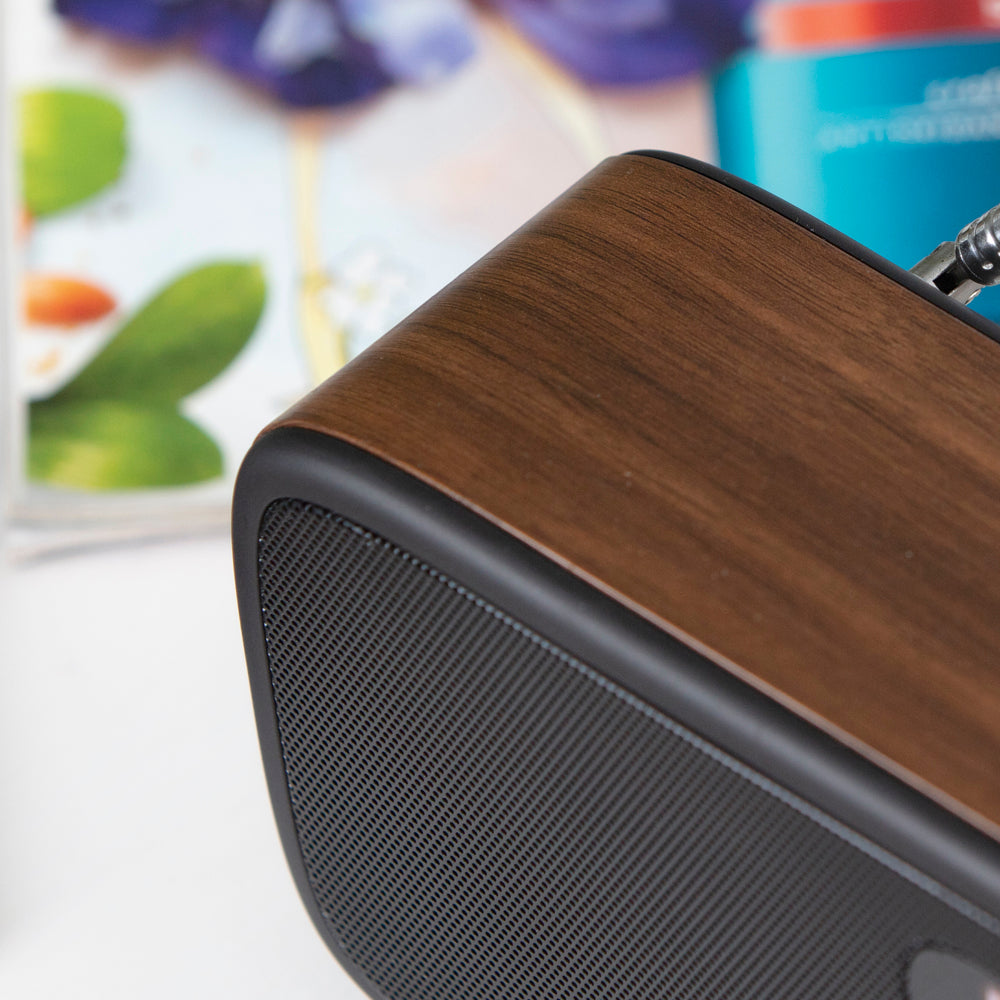 5060706032182 VQ Dexter DAB/FM Radio Walnut VQDEXTERWT Brambles Cookshop 10